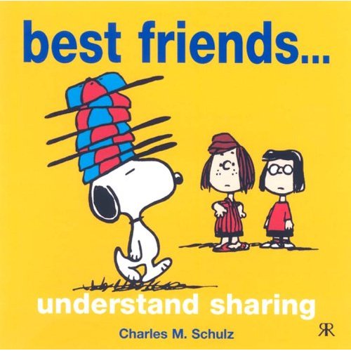Best Friends... Understand Sharing (Peanuts Gift Books) (ハードカバー)